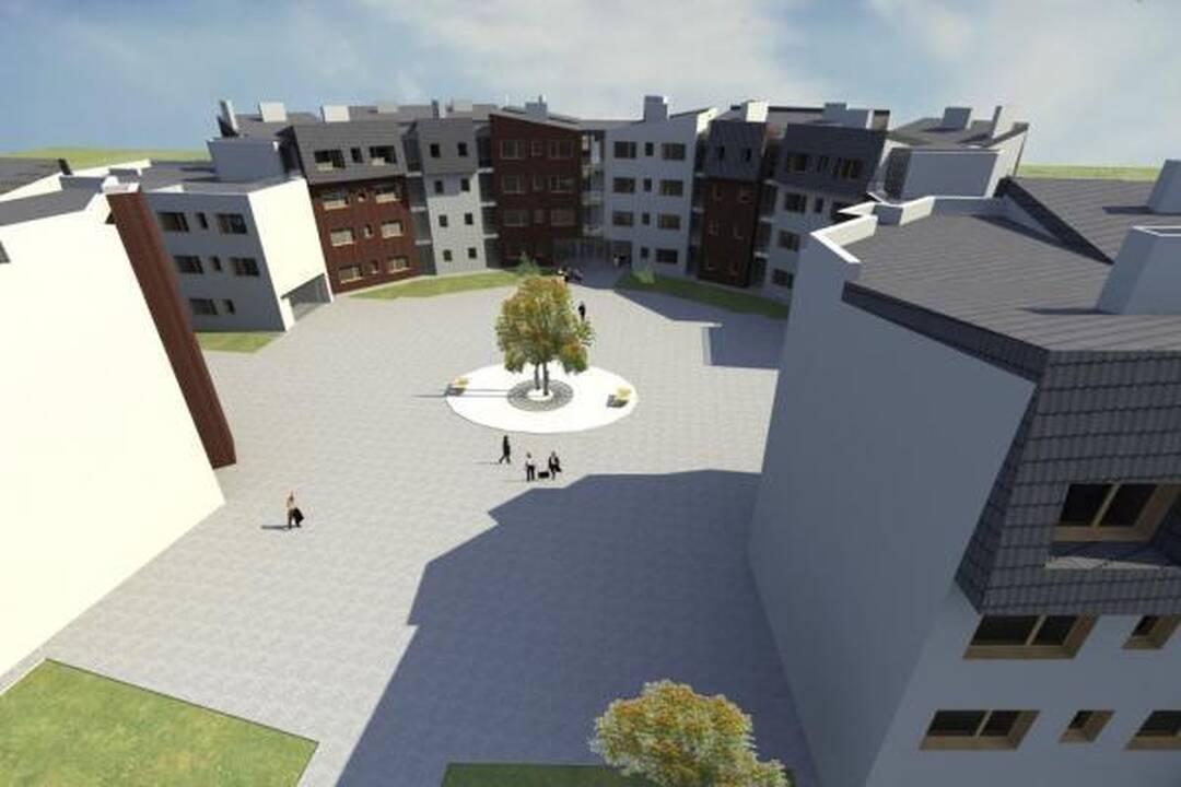 Architektai nepritarė KU bendrabučių projektui