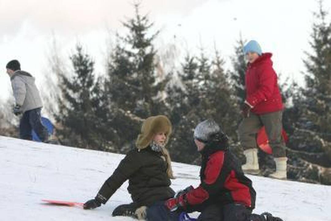 Rūstus šaltis kiek atlėgs, ketvirtadienį privers sniego (papildyta)