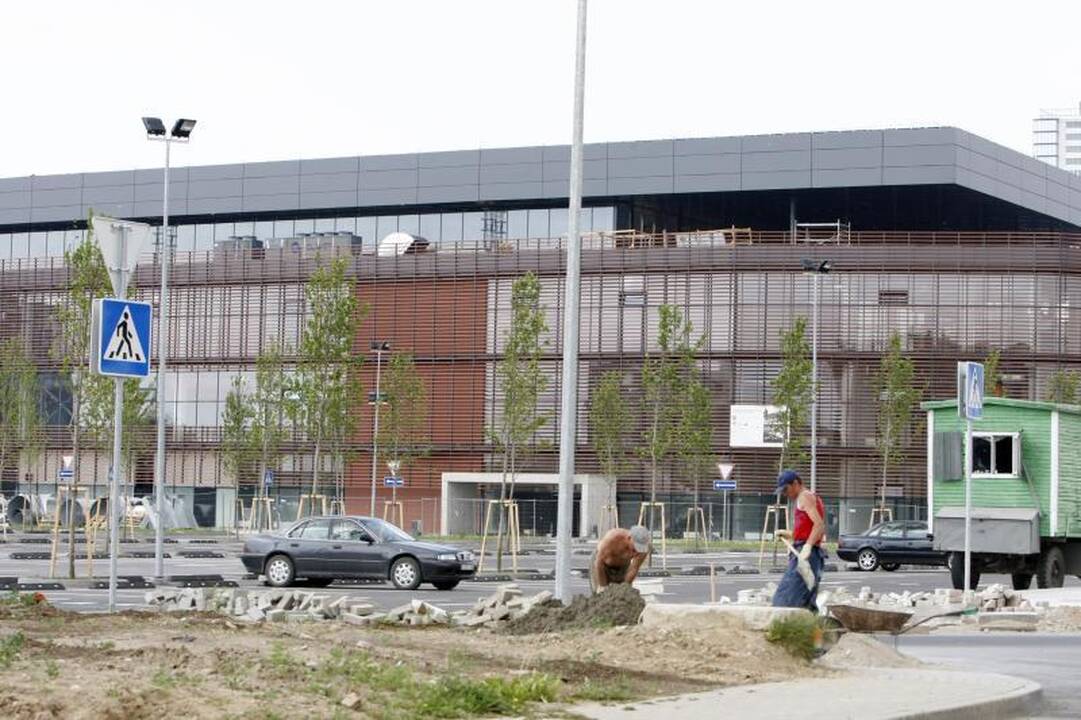 Klaipėdoje rengiamasi arenos išbandymui