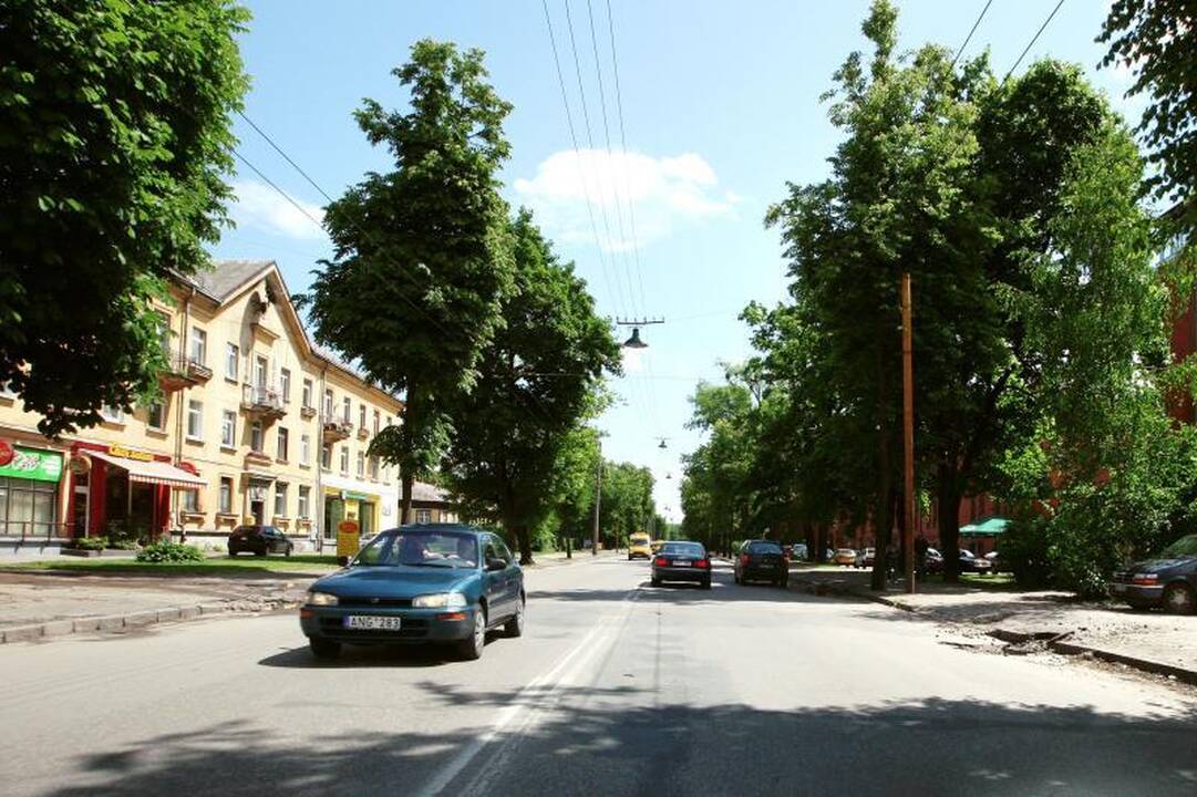 A.Juozapavičiaus prospekto rekonstrukcija prasidės po mėnesio