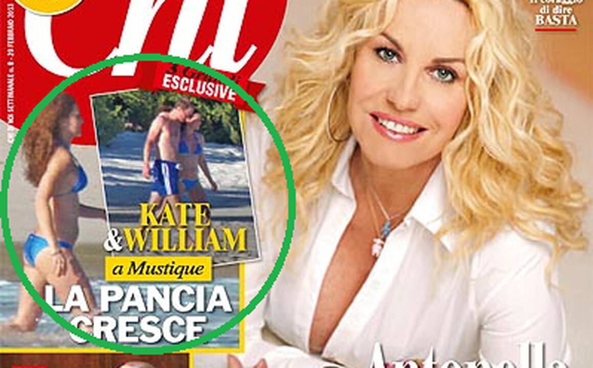 Nufotografuota besilaukianti ir tik bikiniu vilkinti K.Middleton