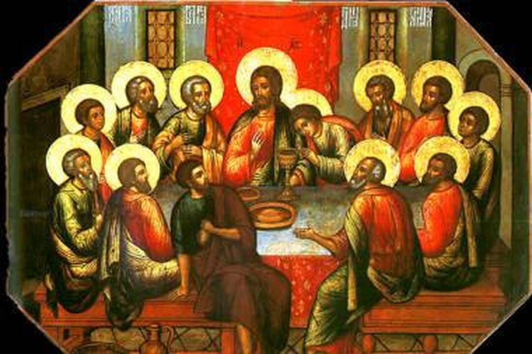 Paskutinę vakarienę valgė ne tą dieną