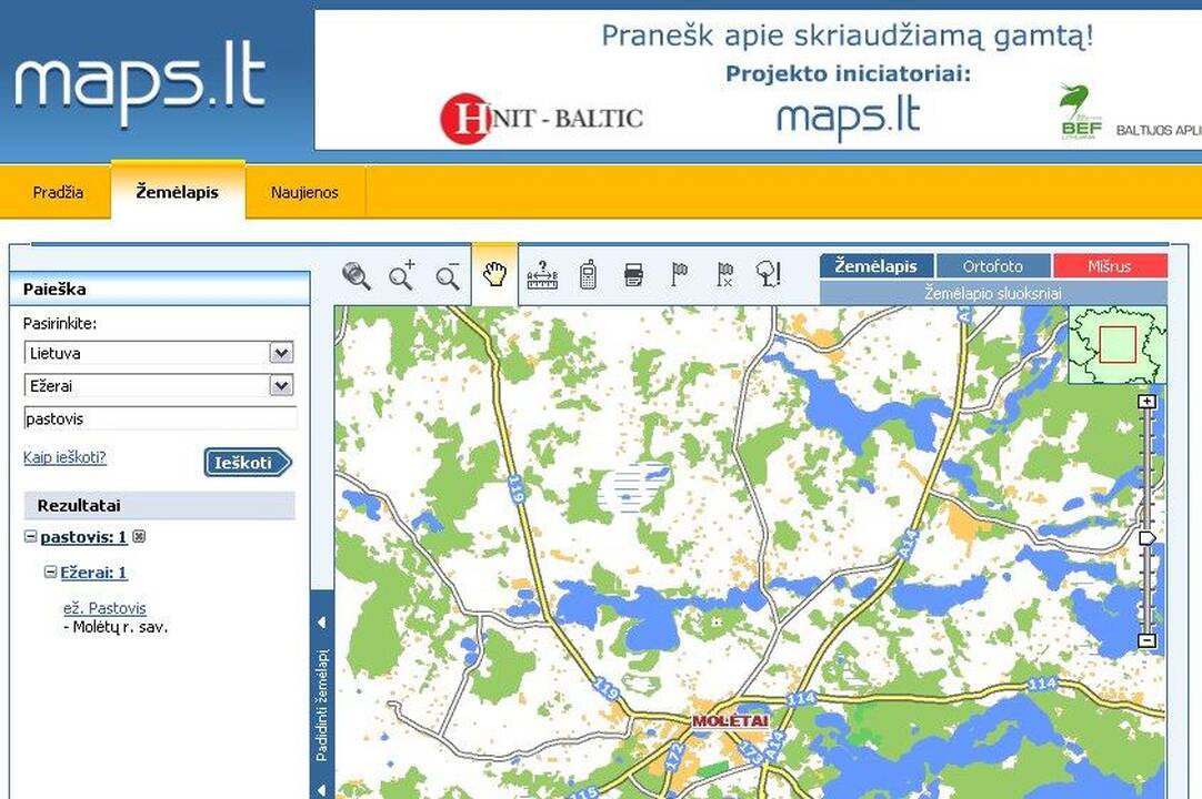 Maps.lt kviečia pranešti apie skriaudžiamą gamtą