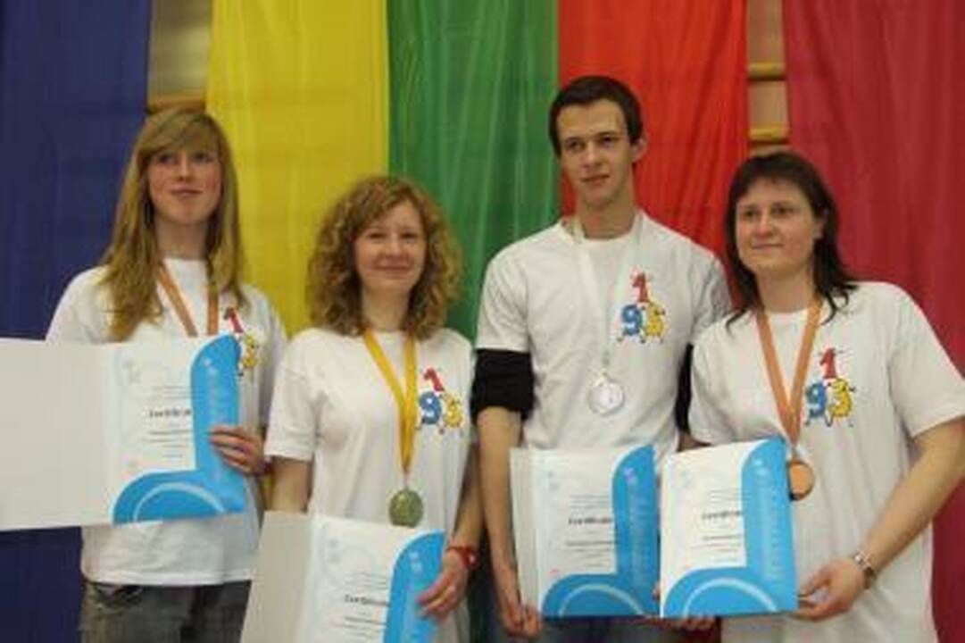 Mintino skaičiavimo konkurse - auksas lietuvei