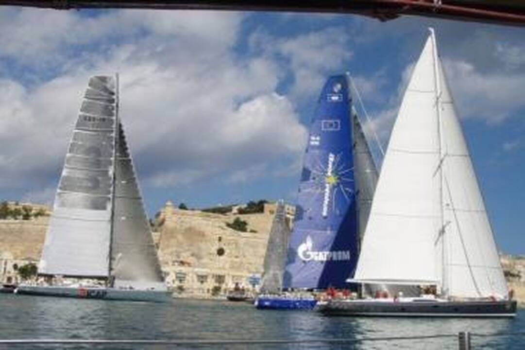 "Ambersail": lietuvių jachtą sulaikė tik ugnikalnio šešėlis