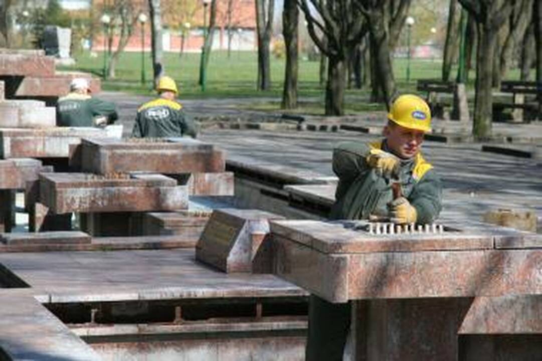 Motinos dienos išvakarėse Klaipėdoje ištrykš fontanas 