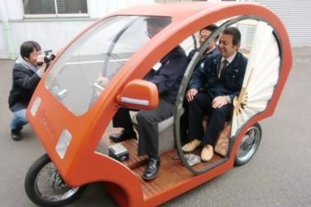 Elektra varoma japoniška rikša