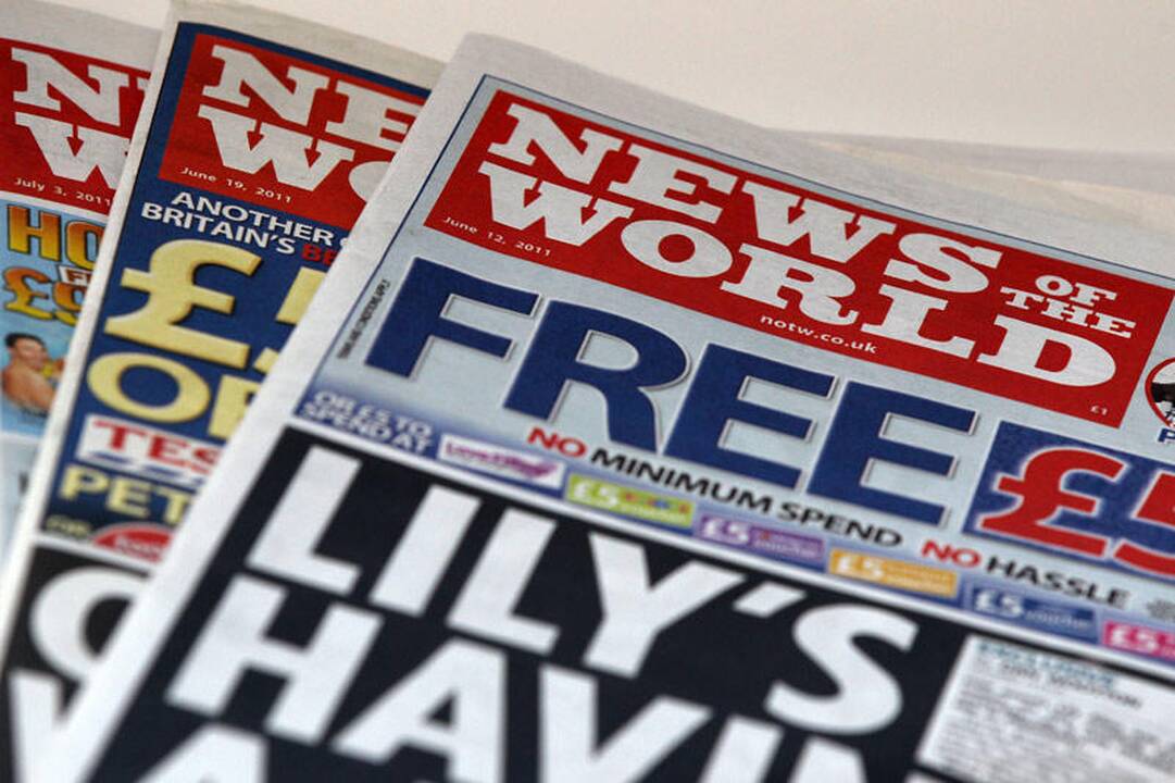 "News of the World" nebebus leidžiamas nuo kito sekmadienio (papildyta)