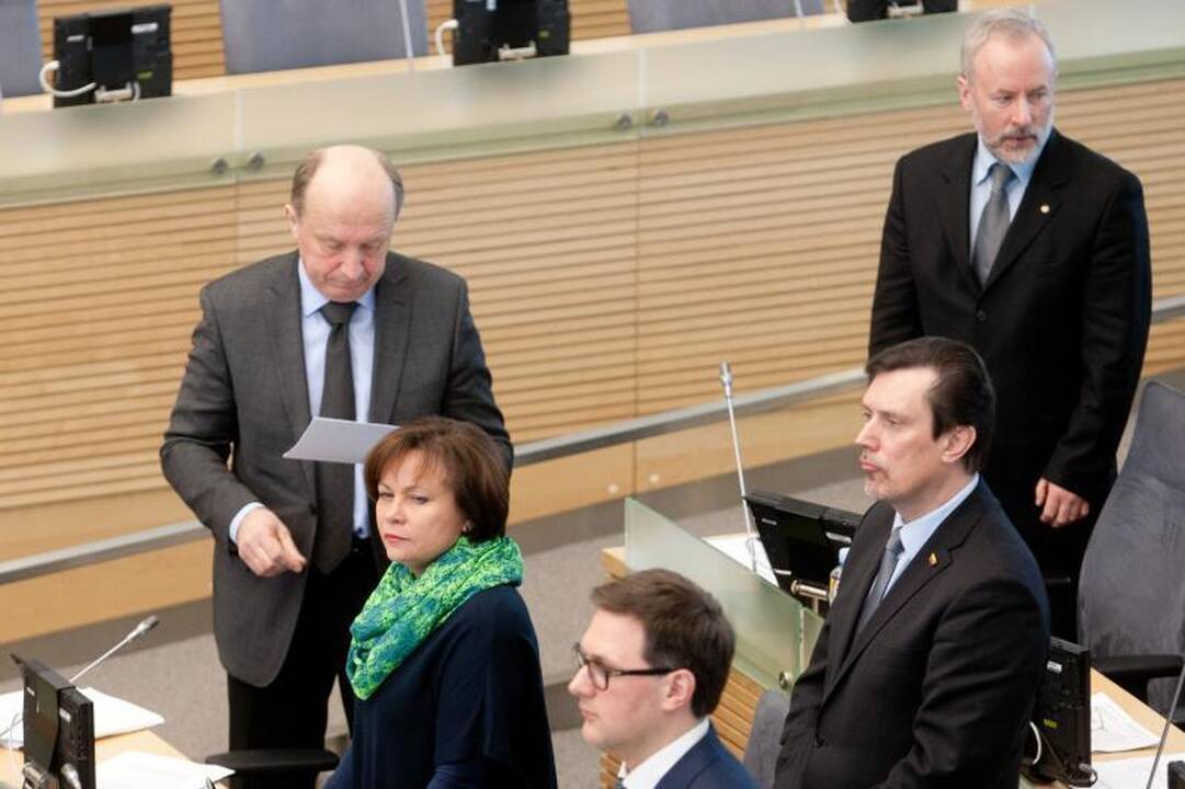 Paskelbta šešėlinė Lietuvos vyriausybė (ministrų sąrašas)