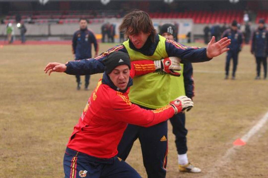 Pasaulio futbolo čempionai: žaisti Kauno stadione - kaip paplūdimyje