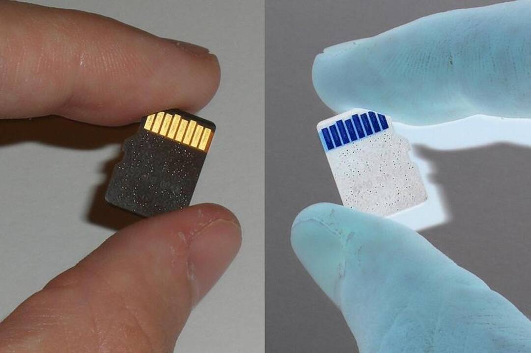 „microSD“ atminties kortelės pinga dėl jų pertekliaus
