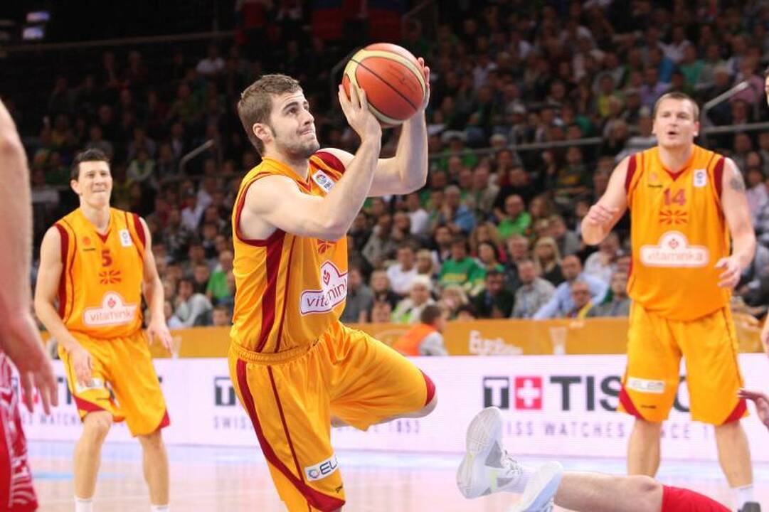 Makedonai savo šalyje sutikti kaip Europos čempionai