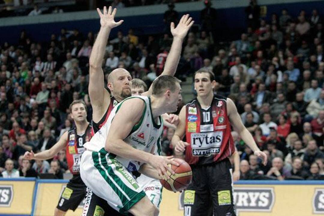 "Žalgiris" žengė žingsnį LKL čempionų laurų link