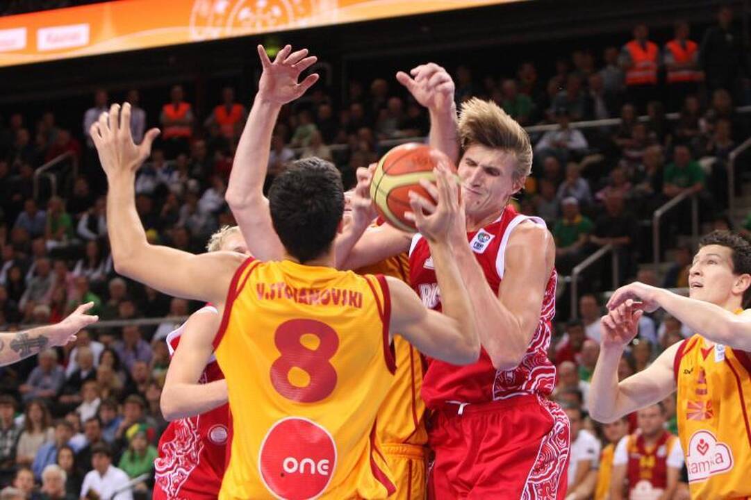 Vargais negalais iškovota bronza: Makedonija - Rusija 68:72