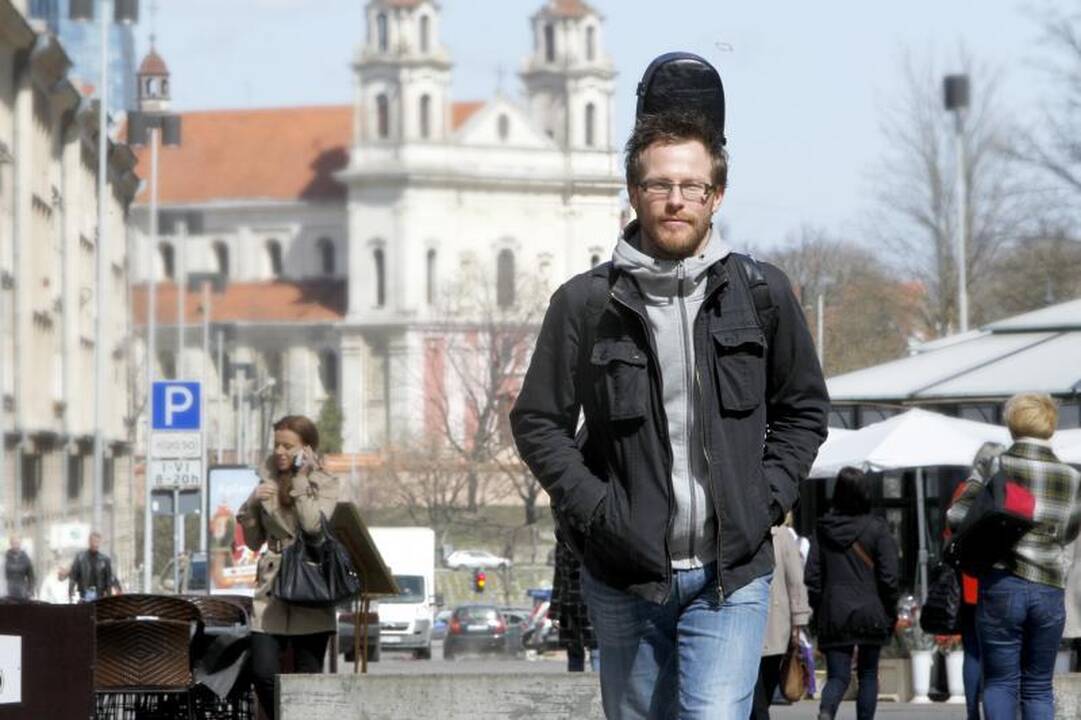 Muzikantas iš Belgijos prisijaukino Vilnių