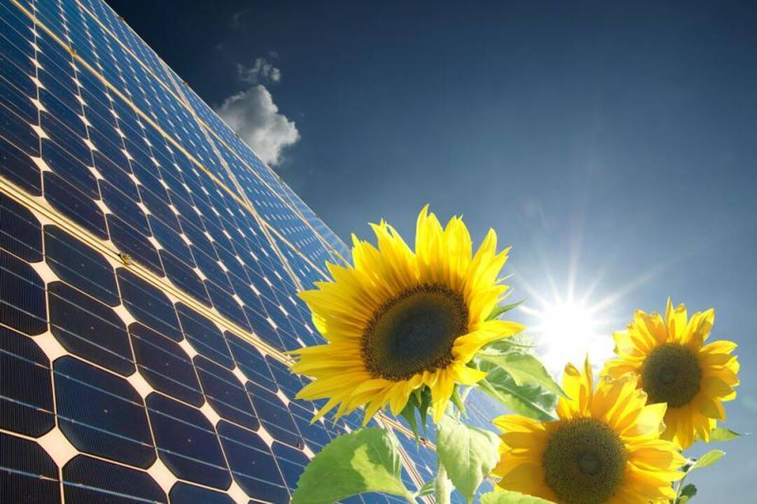 Energetikos ministerija bando stabdyti saulės elektrinių plėtrą