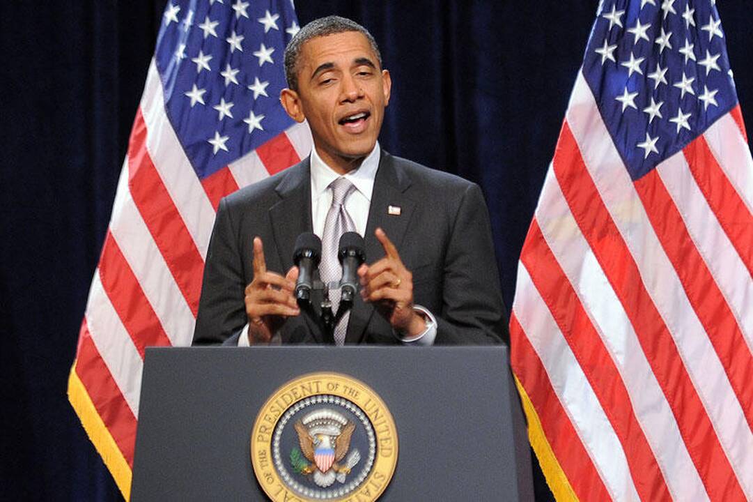 B.Obamos komentaras apie „lenkų mirties stovyklą“ sukėlė sąmyšį