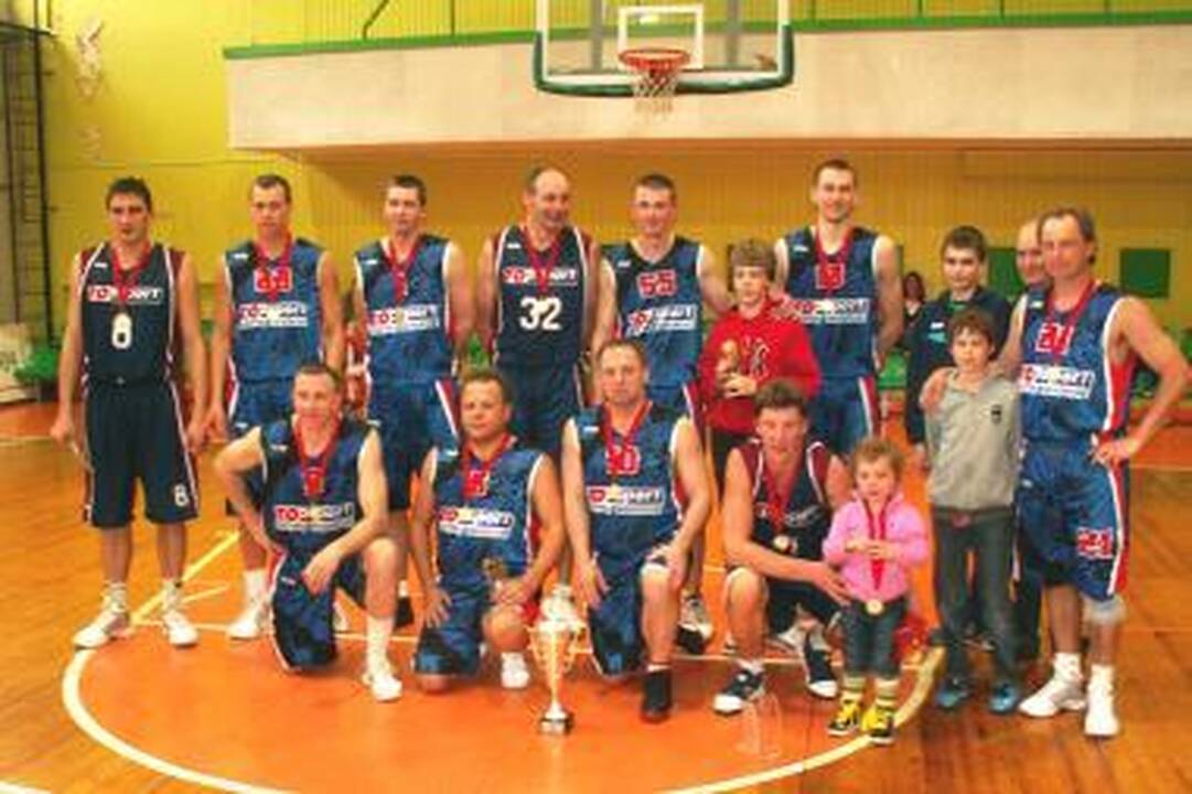 „TopSport-Arx Baltica“ krepšininkai - čempionai      