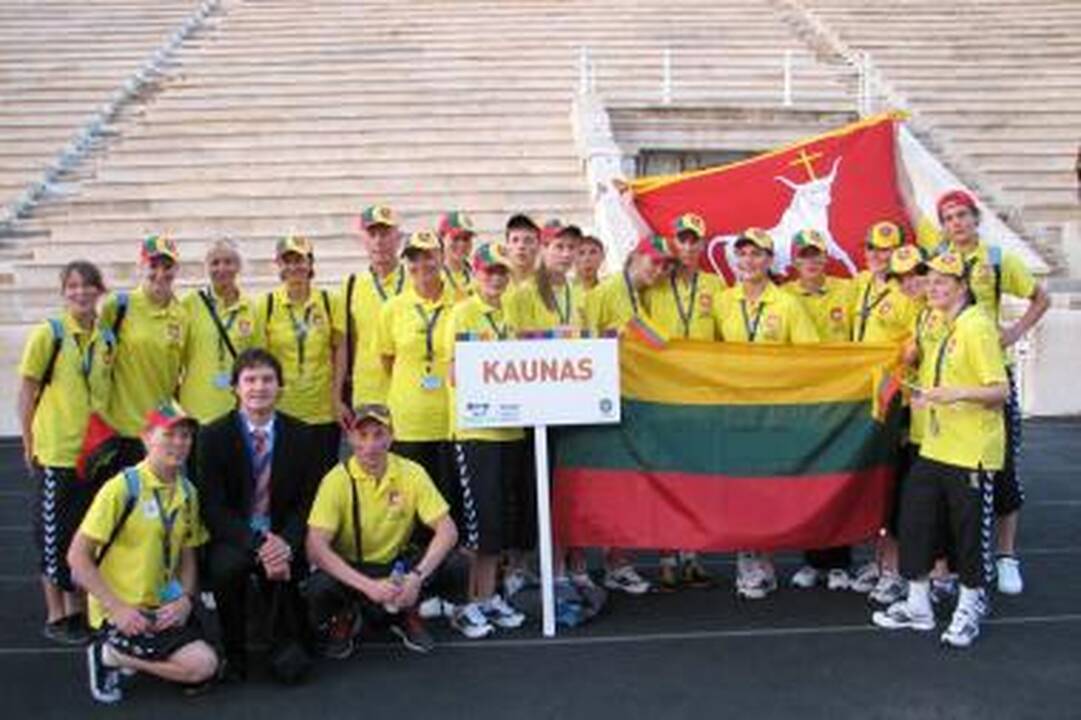 Jaunieji Kauno atletai namo parvežė medalių