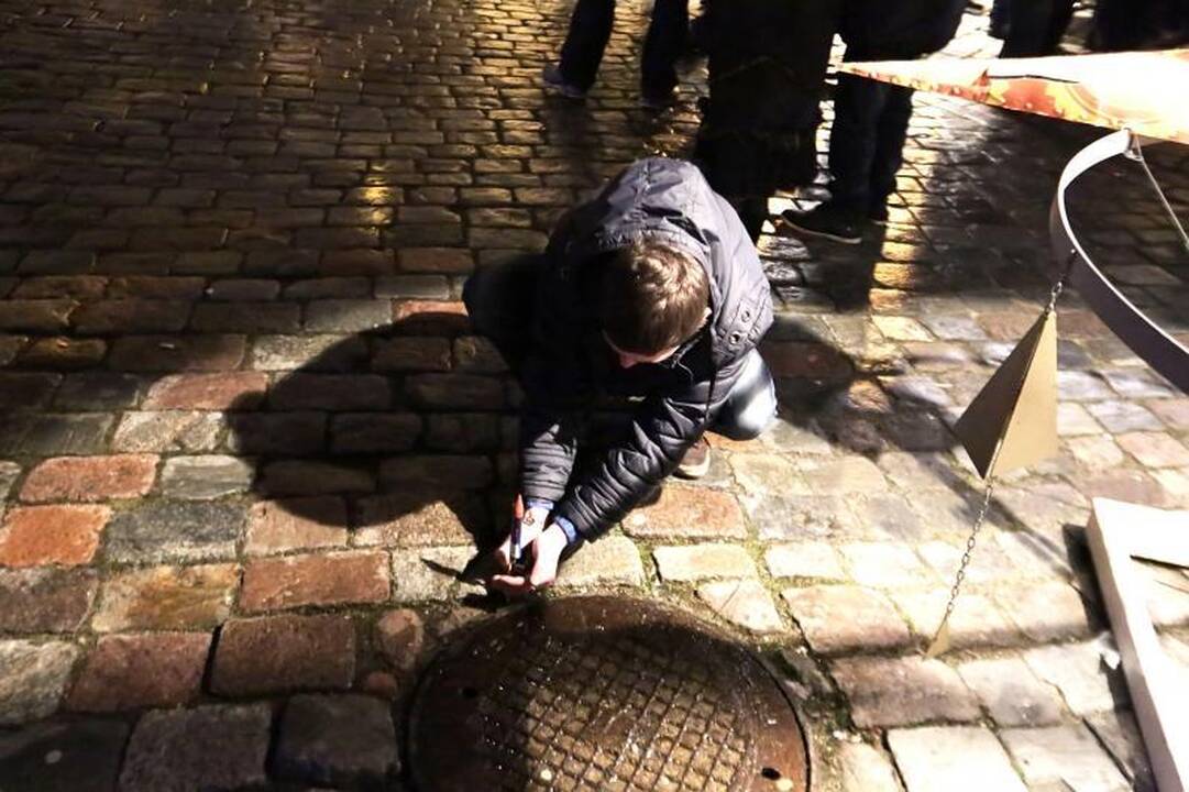 Švenčiantį uostamiestį sveikino kariliono garsai ir fejerverkas
