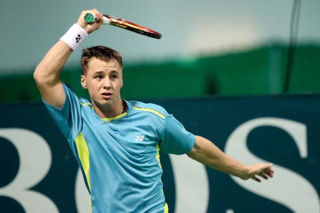 R. Berankis įveikė 28-ąją pasaulio raketę F. Mayerį