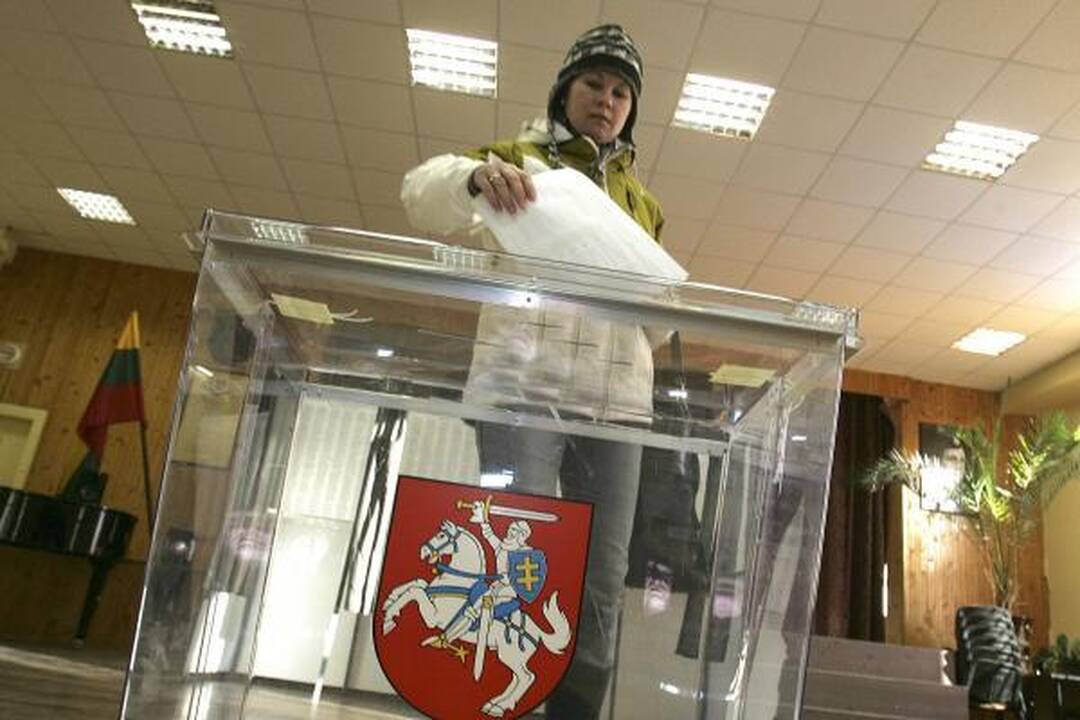 Seimo pirmininkei abejonių kelia išankstinio balsavimo skaidrumas