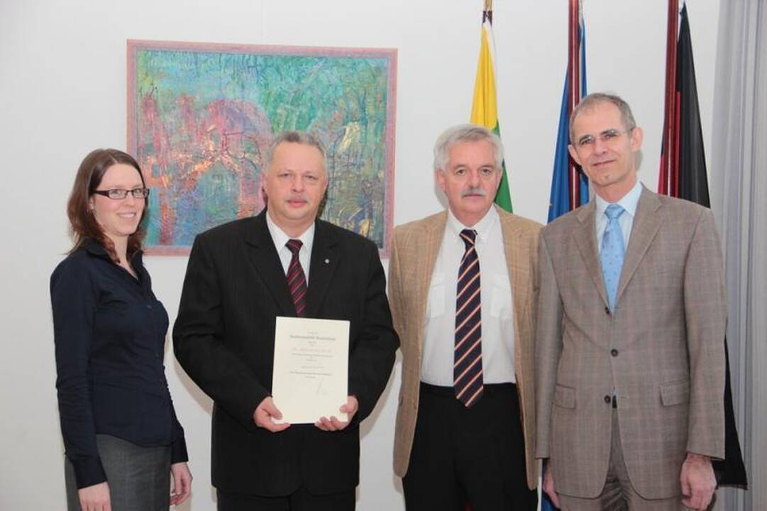 Klaipėdos universiteto docentas paskirtas garbės konsulu