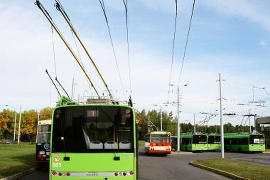 Kauno troleibusų vairuotojai neatmeta neterminuoto streiko galimybės 