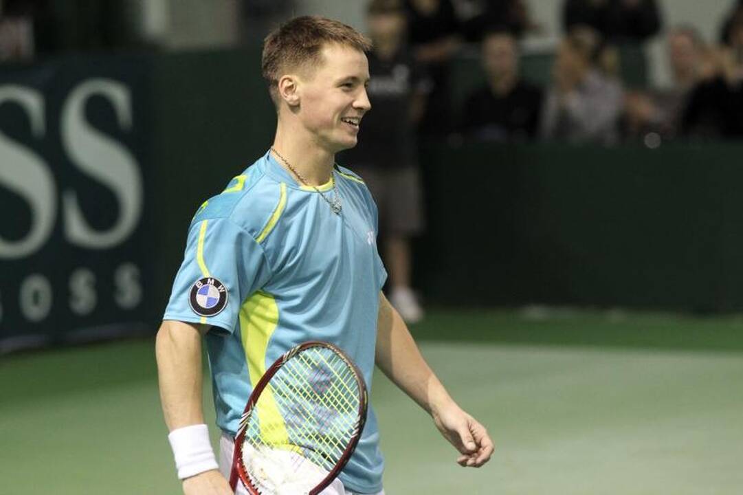 Draugiškame susitikime R.Berankis įveikė L.Grigelį