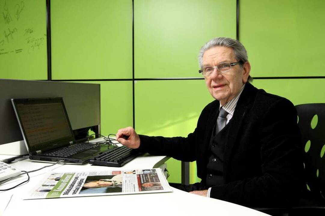 80-metį atšventęs V.Garastas: man toks amžius nepatinka