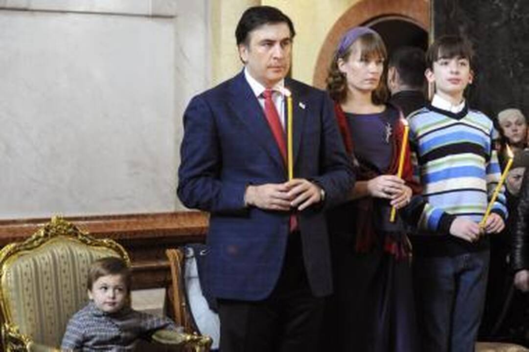 Gruzija mini penktąsias Rožių revoliucijos metines