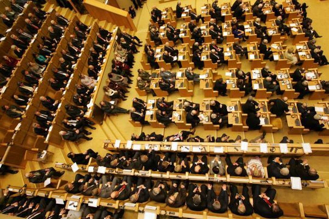 Kovo 11-osios minėjime karčių žodžių pažerta apie Prezidentę