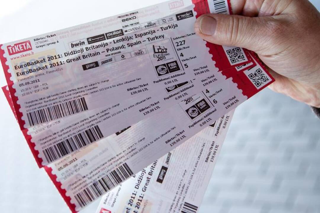 Prieš neteisėtą prekybą čempionato bilietais - specialios priemonės