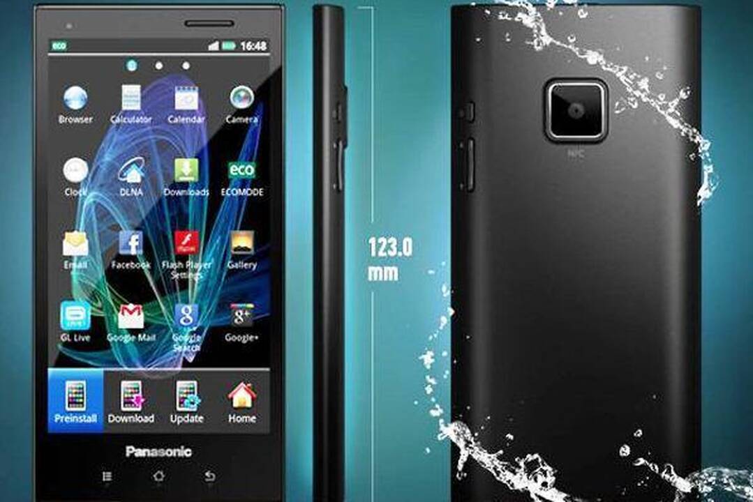 „Panasonic“ pristatė Europai skirtą išmanųjį telefoną ELUGA
