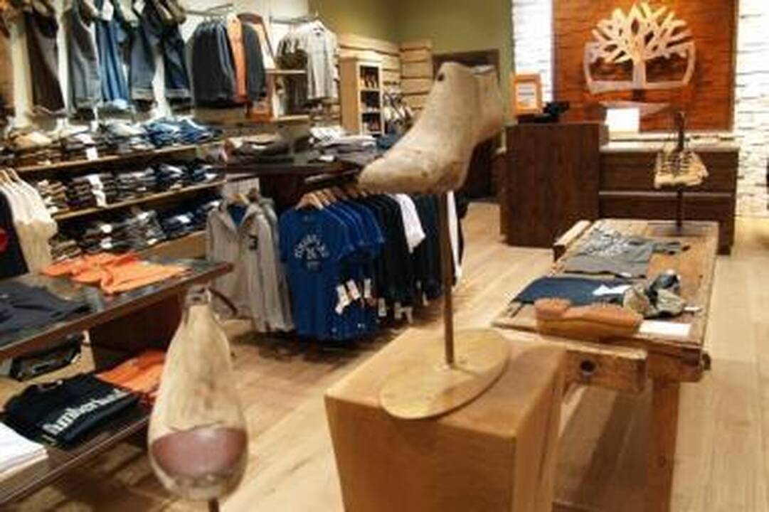 Pirmoji „Timberland“ parduotuvė atidaroma PC „Ozas“