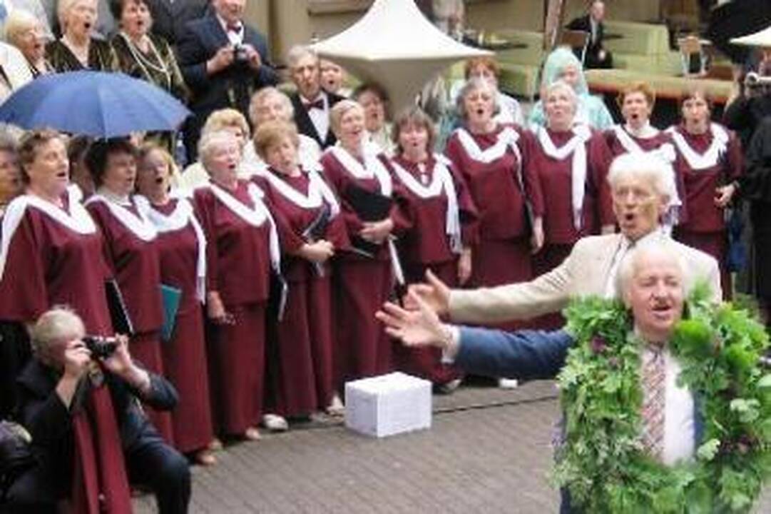 Senjorų dainų šventėje dainavo per 400 choristų
