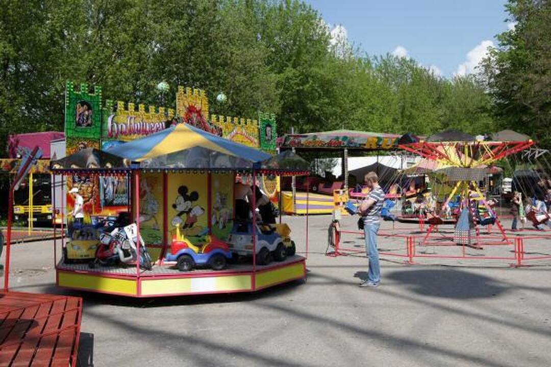 Atrakcionų parke - inspektorių reidas