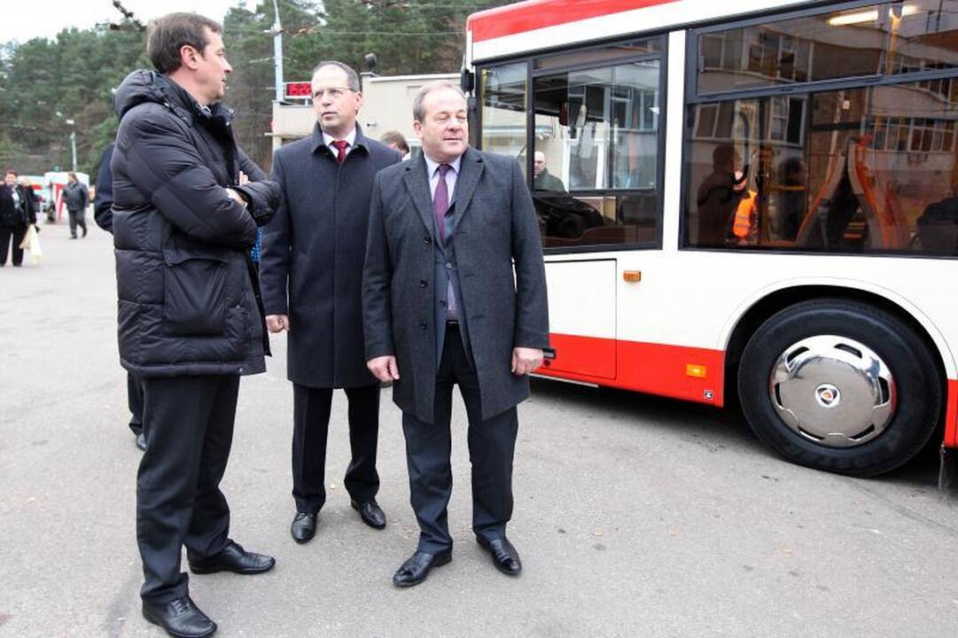 Pirmasis Lietuvoje surinktas troleibusas važiuoja be „ūsų“