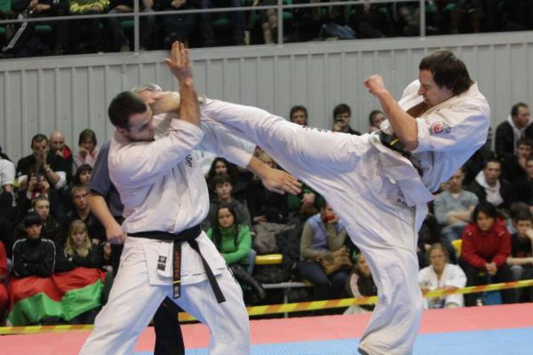 Supersunkiasvorių karatistų finale - D.Imbro nesėkmė