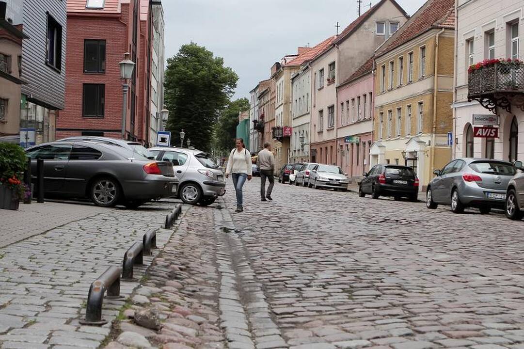 Klaipėdos Žvejų gatvę norima paversti pėsčiųjų alėja