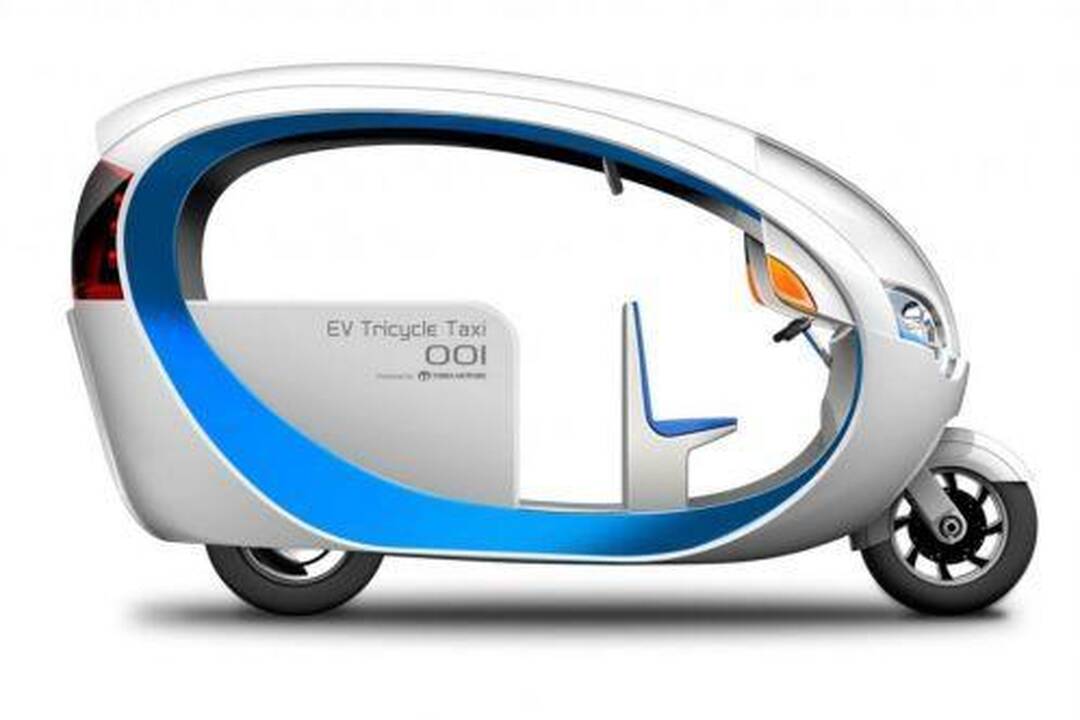 „Terra Motors E-Tricycle“ – ateities tuk-tukas (foto)