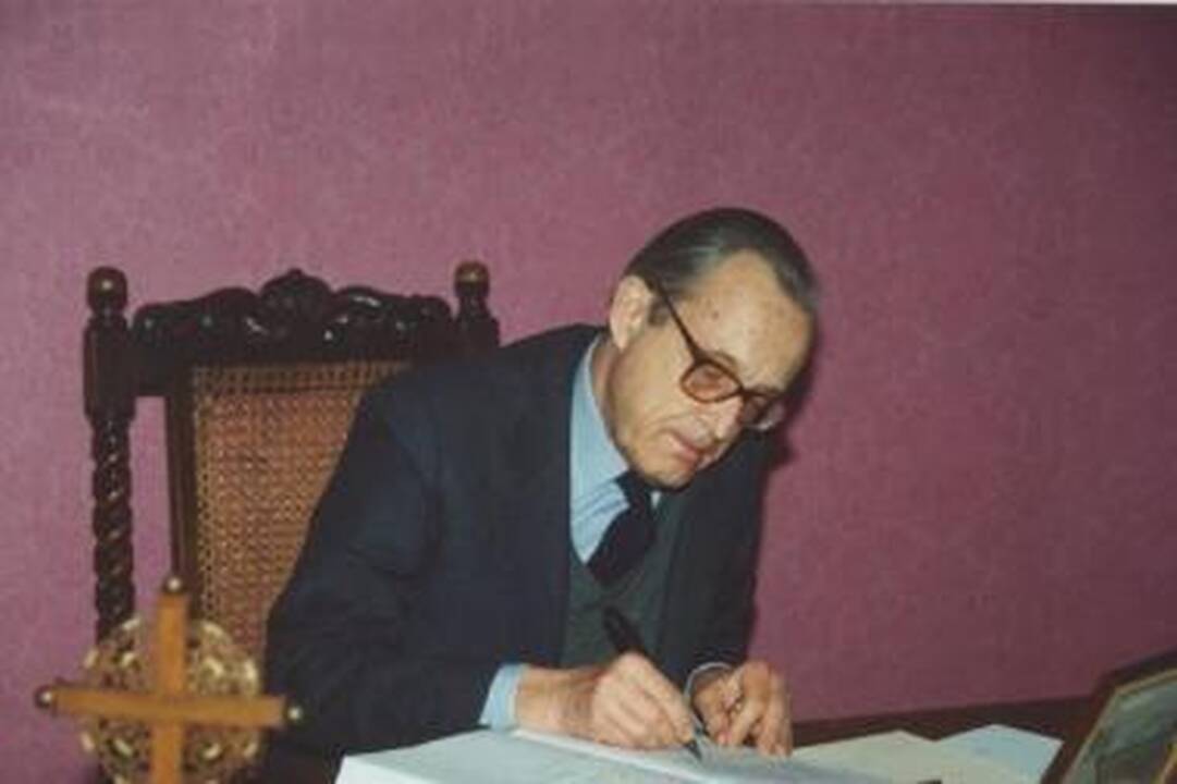 Kaune pristatyta knyga apie žinomą Lietuvos diplomatą