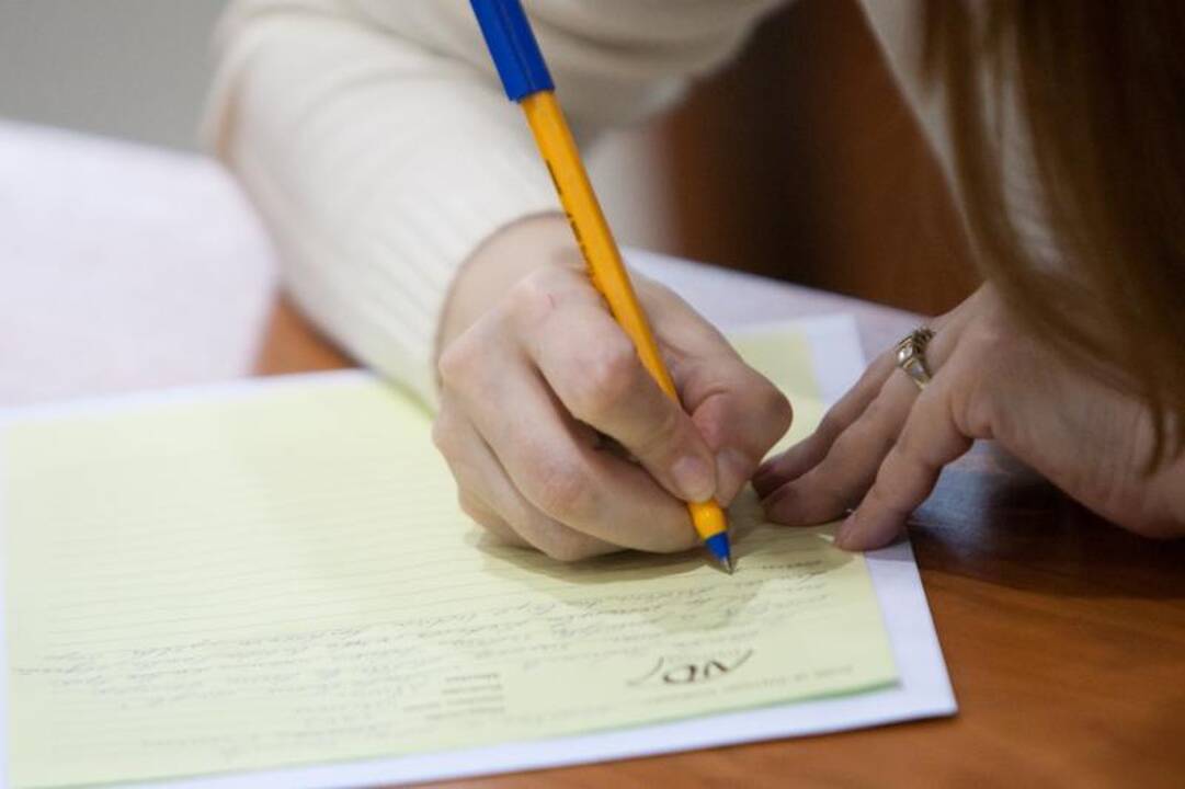 Palangos gydytoja nubausta už neįskaitomą rašyseną 