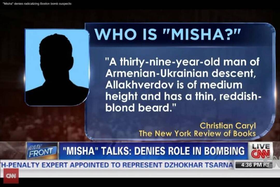 JAV žiniasklaida atskleidė įtariamąjį Bostono sprogdintoją „Mišą“
