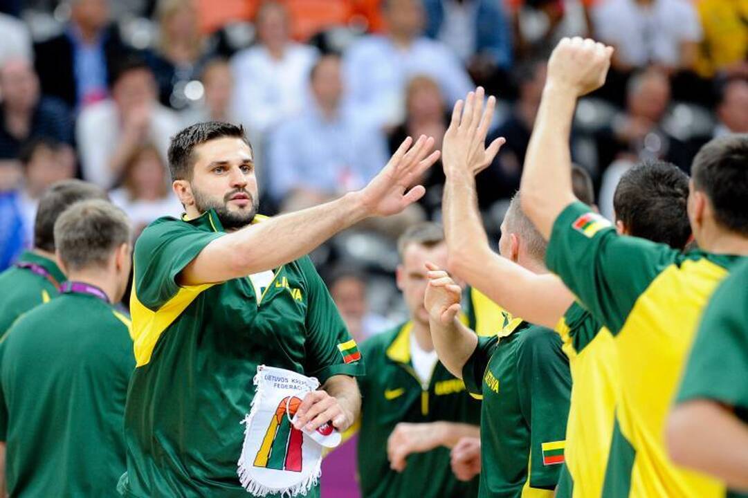 Lietuvos krepšinio rinktinė Europos čempionate žais vėlai vakare 