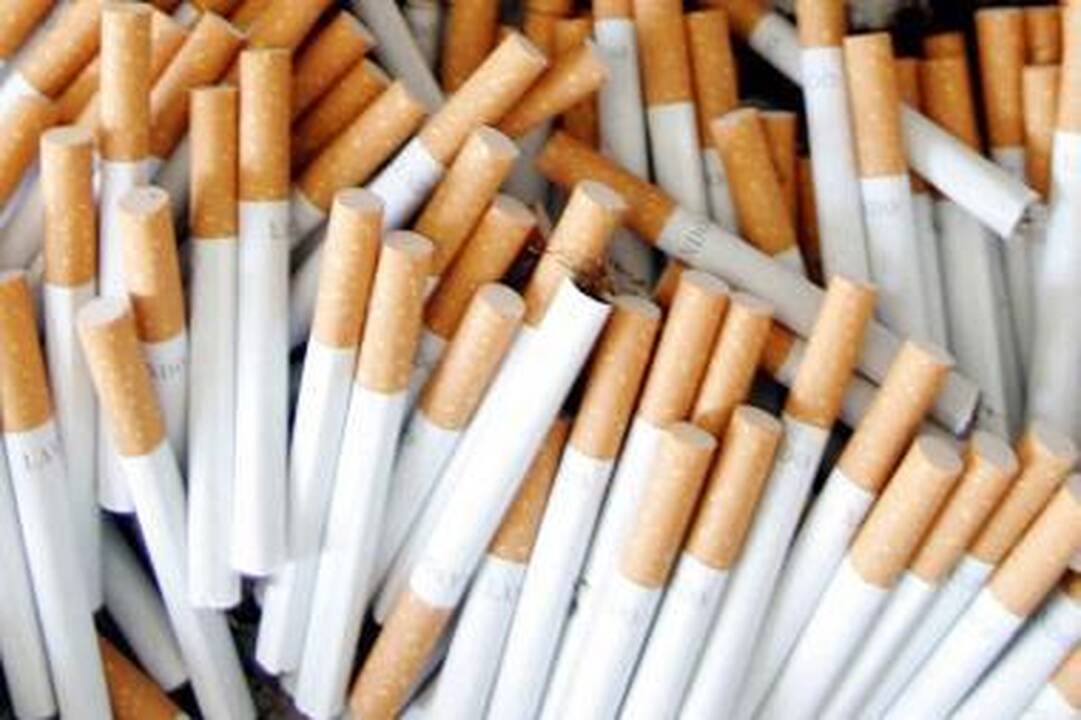 Raigarde sulaikyta cigarečių už daugiau nei 10 tūkst. litų
