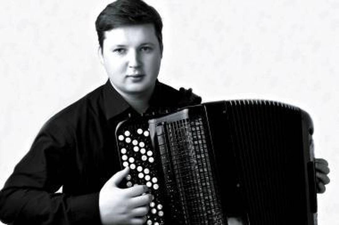 Liepsningas bajano virtuozo solo pasieks Klaipėdą