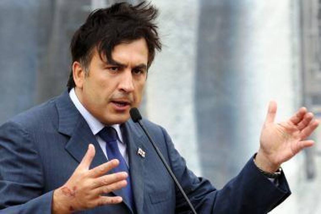 Vilniuje lankysis Gruzijos prezidentas M.Saakašvilis