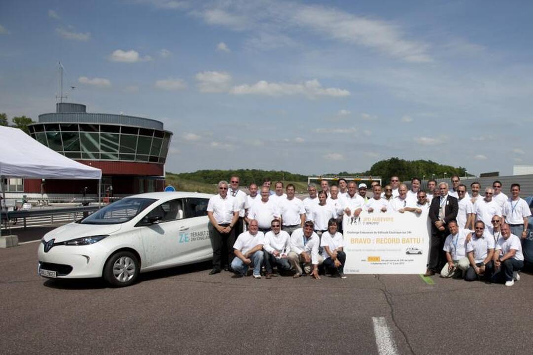 „Renault ZOE“ pasiekė naują pasaulio rekordą