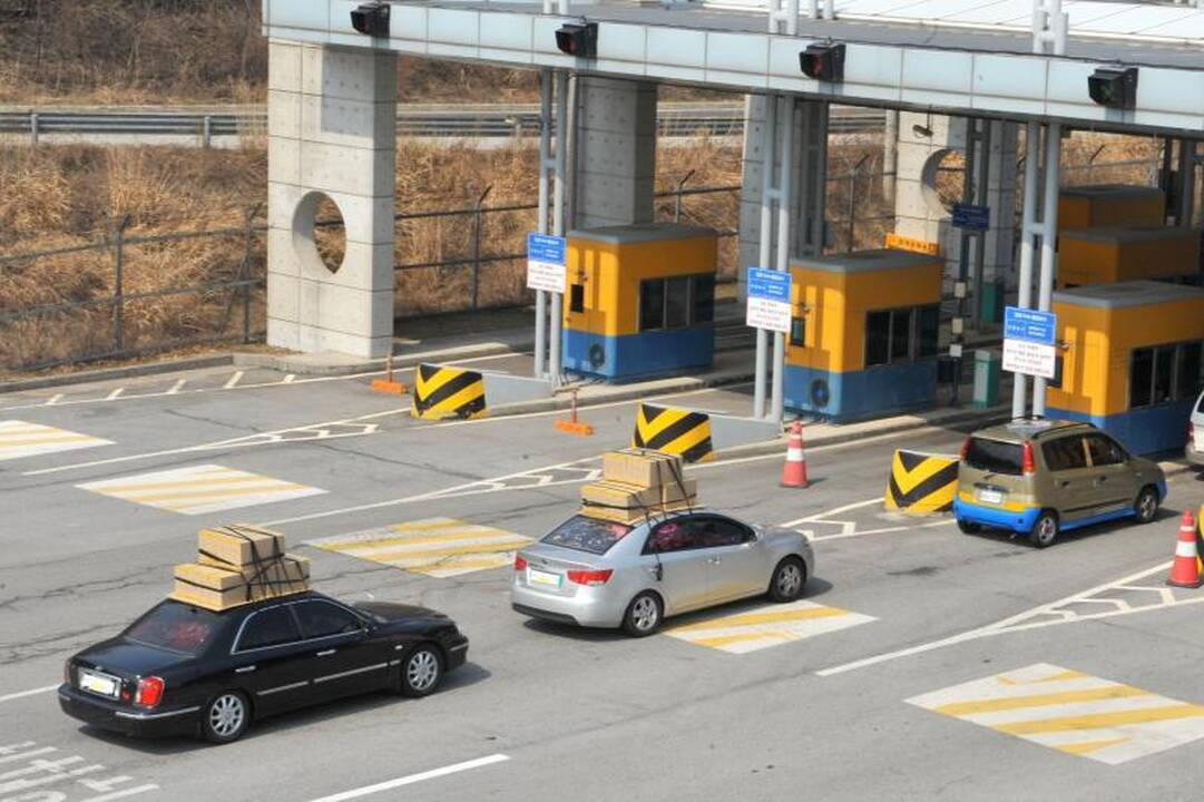 Šiaurės Korėjos darbuotojai nepasirodė bendroje pramoninėje zonoje